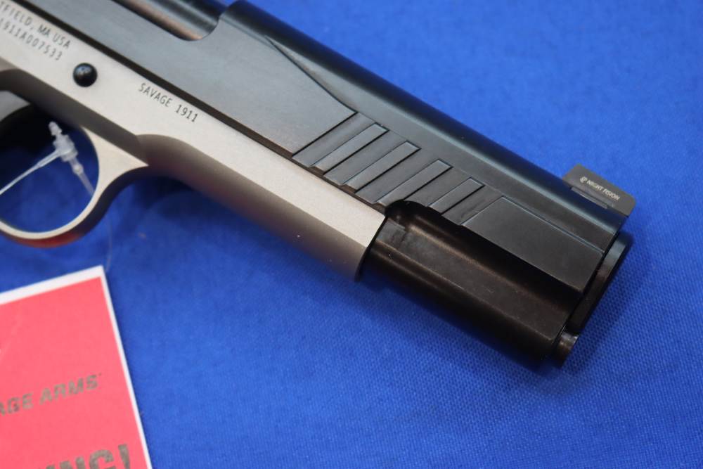 Savage Arms Model 1911 Pistol 45ACP 2-Tone 5" Ambi Safety Night Sight NEW-img-9