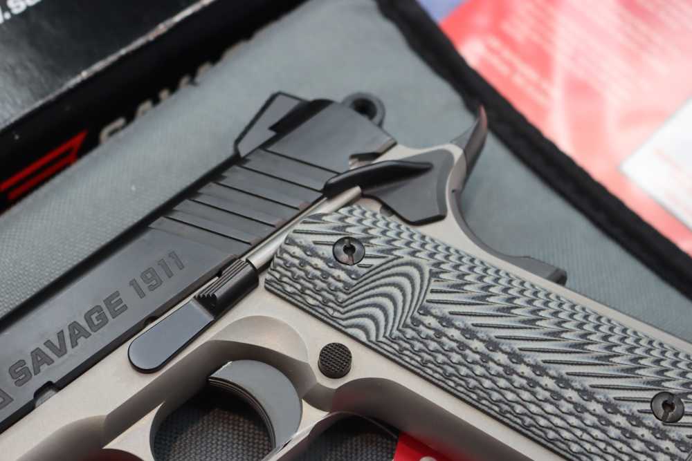 Savage Arms Model 1911 Pistol 45ACP 2-Tone 5" Ambi Safety Night Sight NEW-img-5