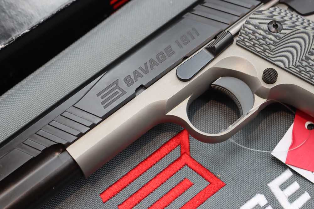 Savage Arms Model 1911 Pistol 45ACP 2-Tone 5" Ambi Safety Night Sight NEW-img-3
