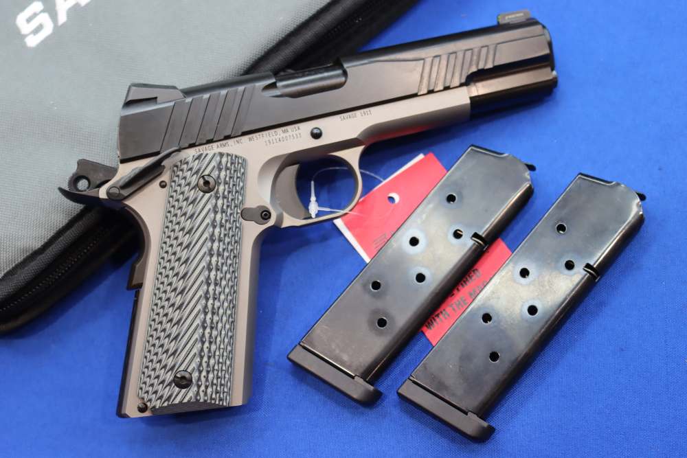 Savage Arms Model 1911 Pistol 45ACP 2-Tone 5" Ambi Safety Night Sight NEW-img-29