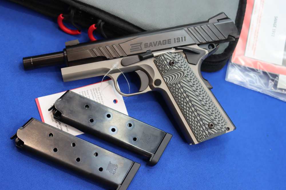 Savage Arms Model 1911 Pistol 45ACP 2-Tone 5" Ambi Safety Night Sight NEW-img-28