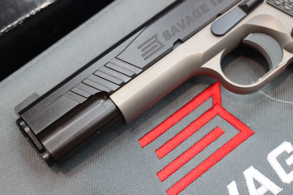 Savage Arms Model 1911 Pistol 45ACP 2-Tone 5" Ambi Safety Night Sight NEW-img-2
