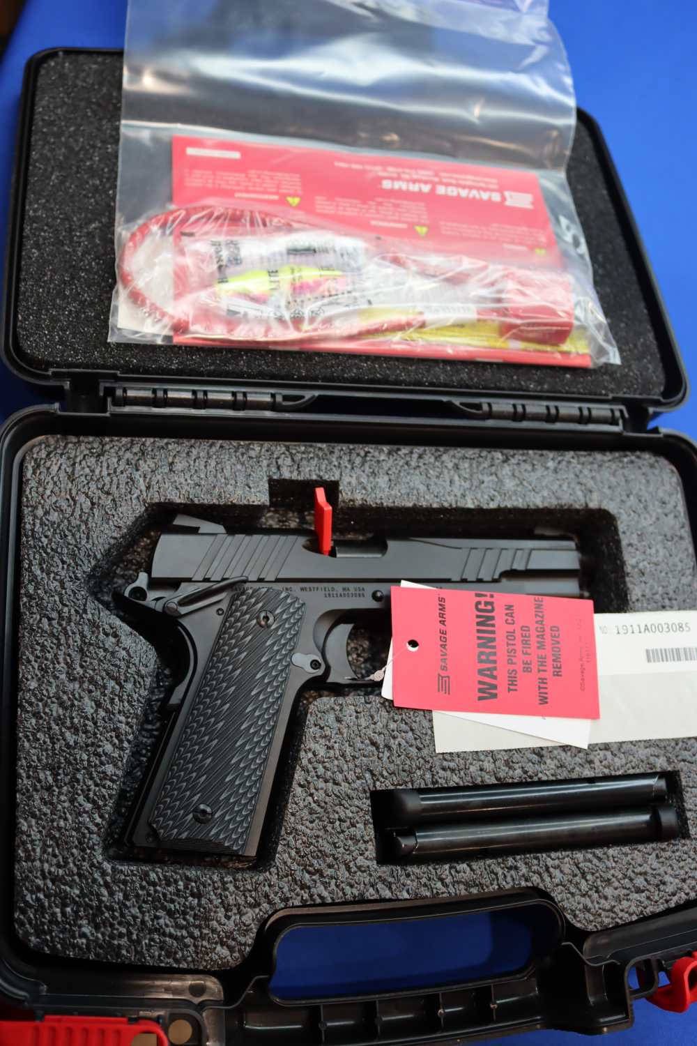 Savage Arms Model 1911 Pistol 45ACP BLACK 5" Ambi Safety Single Action NEW -img-30