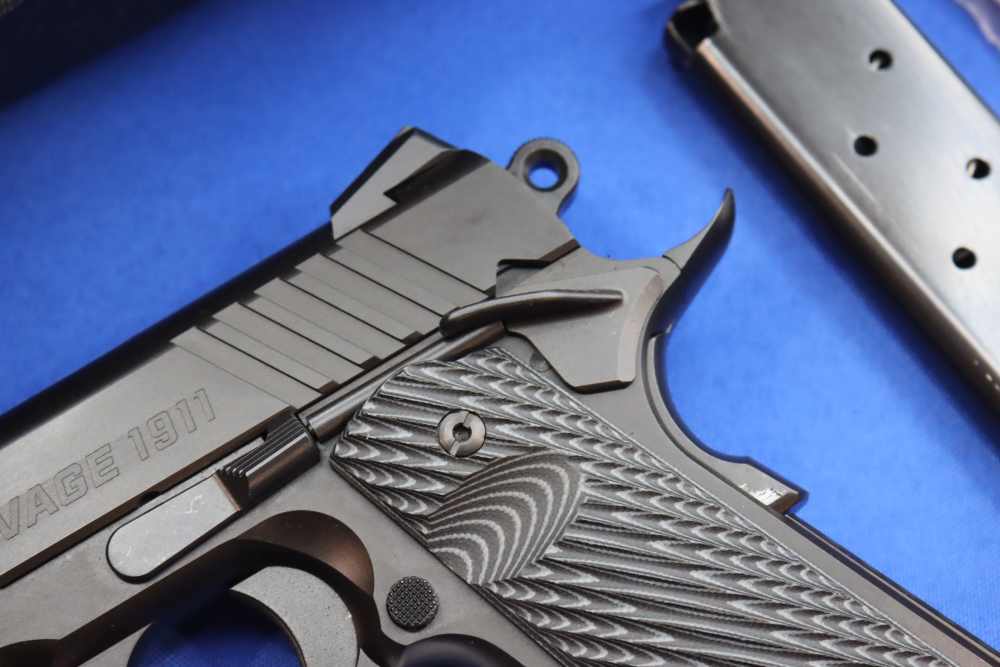 Savage Arms Model 1911 Pistol 45ACP BLACK 5" Ambi Safety Single Action NEW -img-5