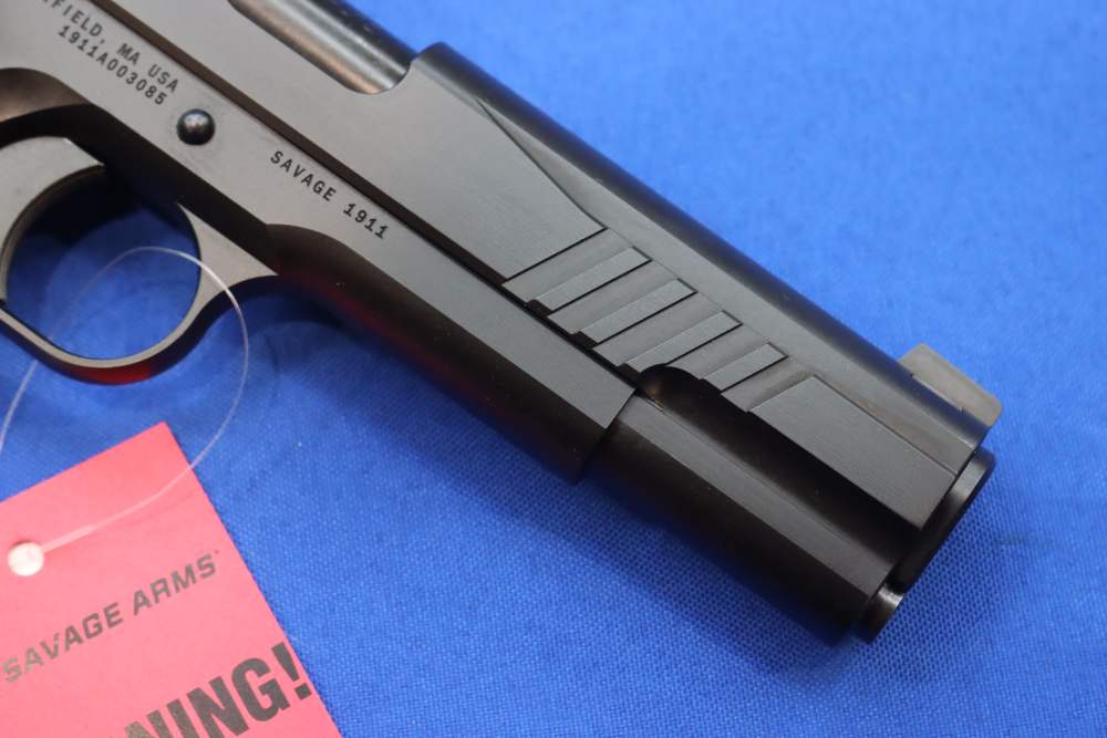 Savage Arms Model 1911 Pistol 45ACP BLACK 5" Ambi Safety Single Action NEW -img-9