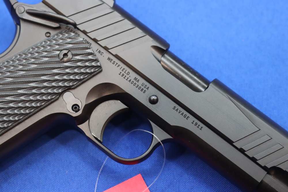Savage Arms Model 1911 Pistol 45ACP BLACK 5" Ambi Safety Single Action NEW -img-11