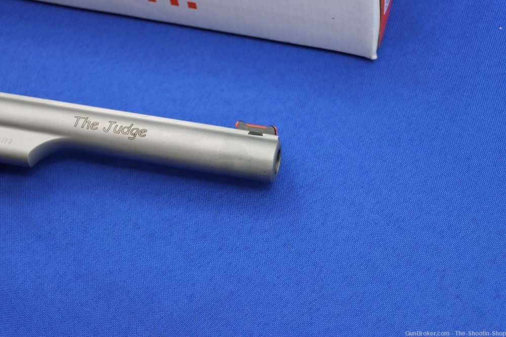 Taurus Model JUDGE Revolver 45 COLT 410GA Stainless 6.5" 45LC 410 NEW DA/SA-img-5