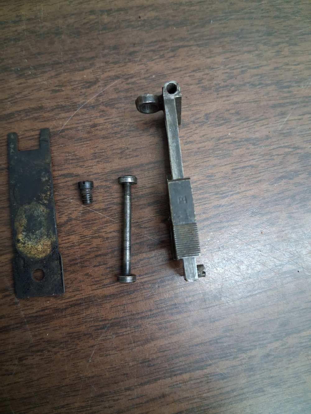 U S model 1917 MILITARY RIFLE REAR SIGHT-img-3