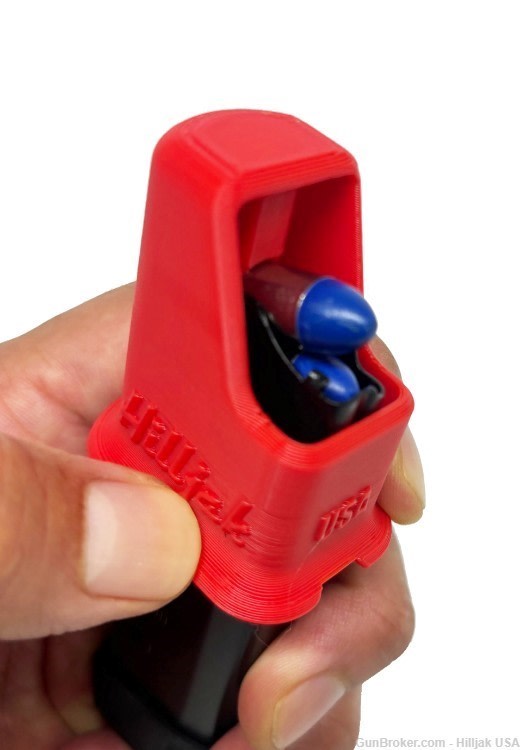 S&W M&P Bodyguard 2.0 Magazine Speed Loader, Quickie Loader QL380M Red-img-0