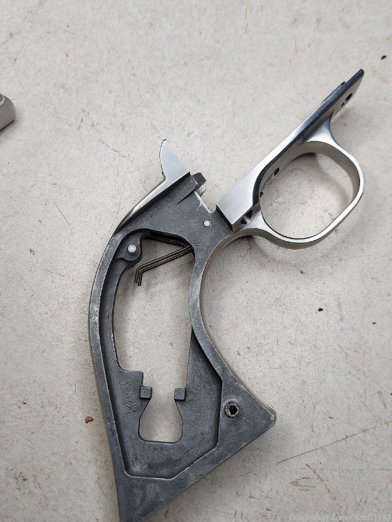 New Model Ruger Blackhawk & Single Six STAINLESS Steel Grip Frame NM used-img-5