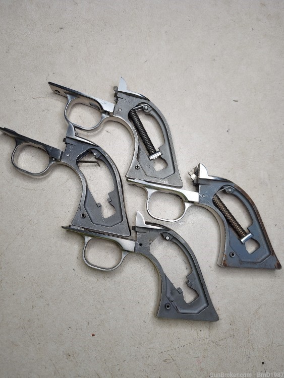 New Model Ruger Blackhawk & Single Six STAINLESS Steel Grip Frame NM used-img-3