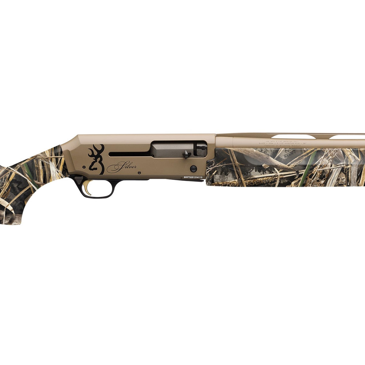 BROWNING Silver Field 12ga 28in 4rd Realtree Max-7 FDE Shotgun (11434204)-img-2