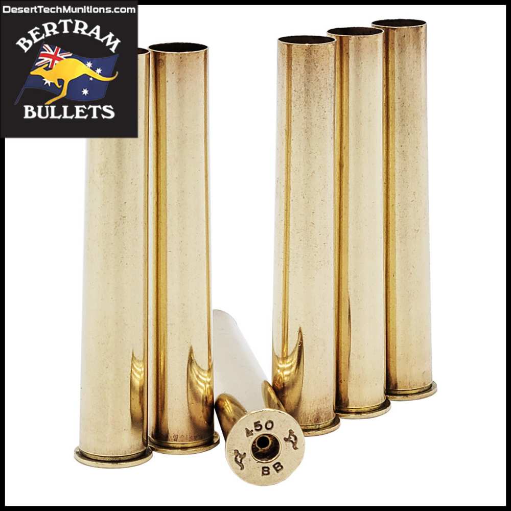 Bertram 450 Nitro Express 3 1/4 inch Brass - 20 Pieces-img-0