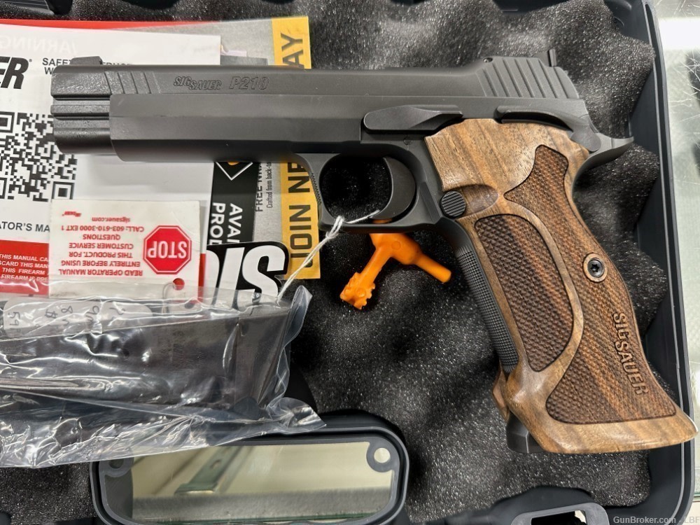 Sig Sauer P210 9mm 5" Barrel Target Grips-img-0