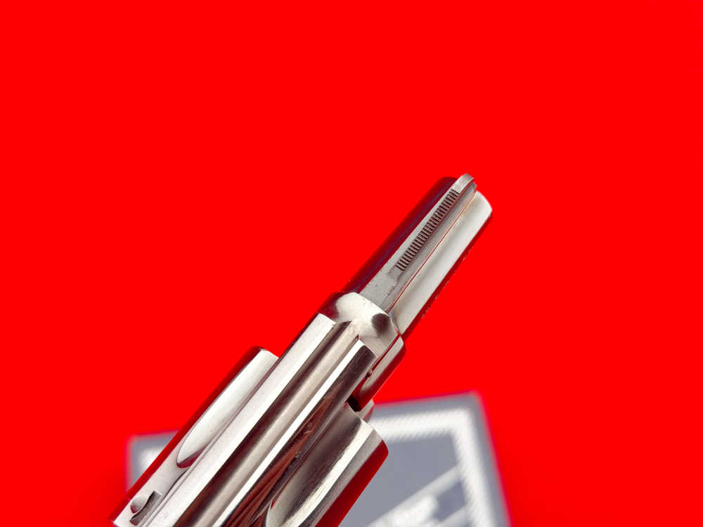 1958 Smith & Wesson Model 36 Chiefs Special 1.87" Blued .38 Spl w/ Box-img-14