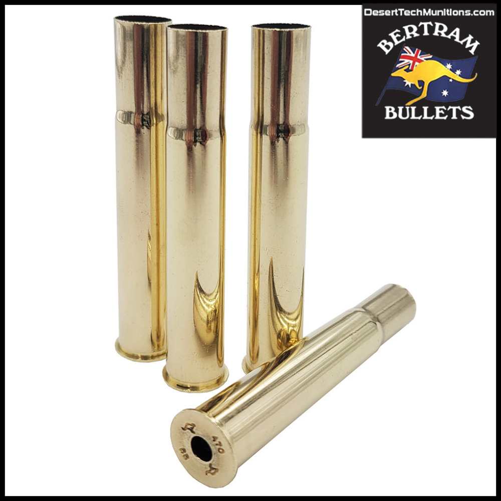 Bertram 470 Nitro Express Brass New, Unfired - 20 Pieces-img-0