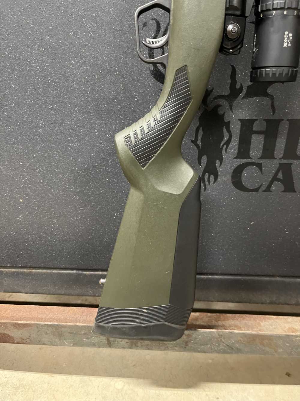 Savage impulse 6.5 creedmoor hog hunter OD Green 24X50 Arken scope READ-img-7
