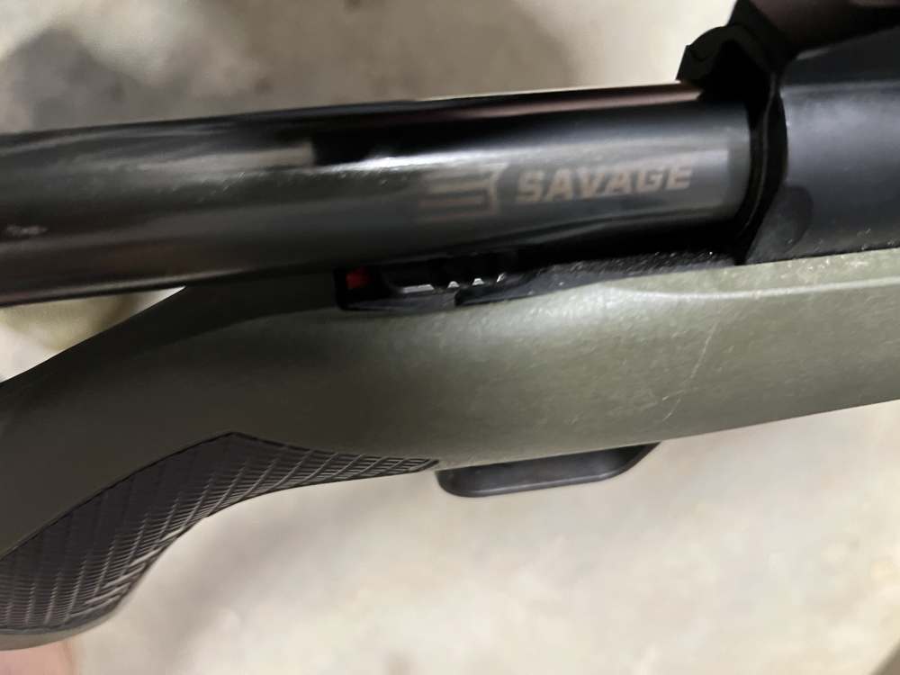 Savage impulse 6.5 creedmoor hog hunter OD Green 24X50 Arken scope READ-img-15