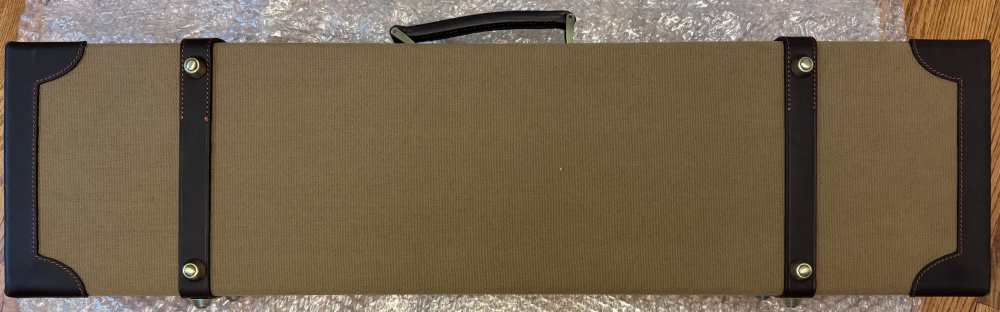 Shotgun Case, Canvas With Leather, 32", Universal, Scandinavian, New-img-2