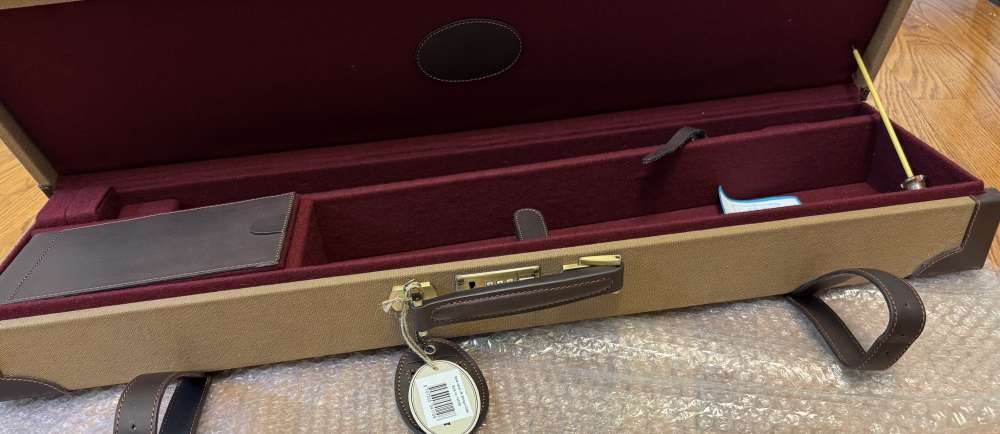 Shotgun Case, Canvas With Leather, 32", Universal, Scandinavian, New-img-4
