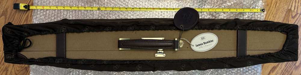 Shotgun Case, Canvas With Leather, 32", Universal, Scandinavian, New-img-1