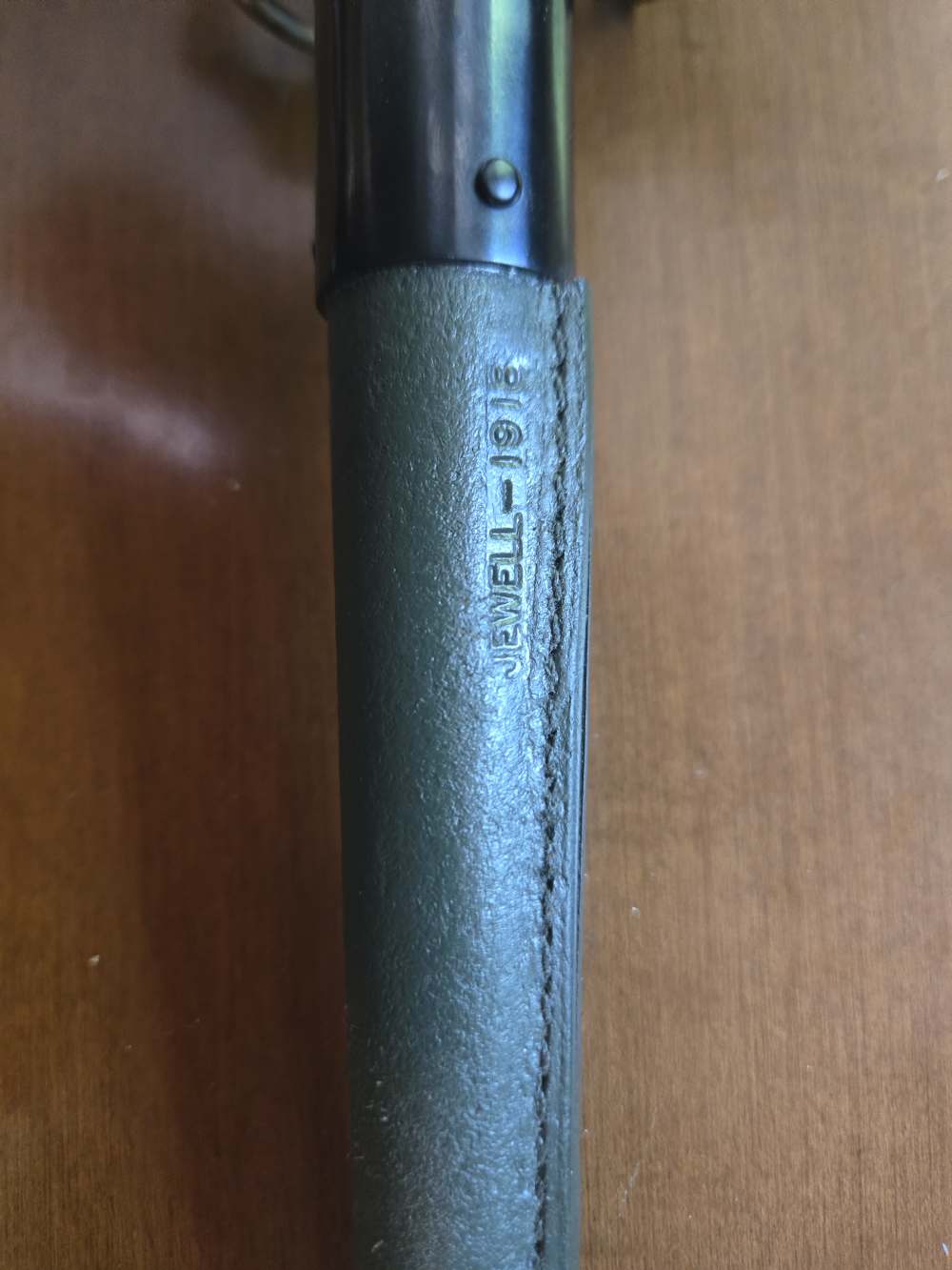 1917 trench dagger w/ knuckle guard and scabbard reproduction ww1-img-5