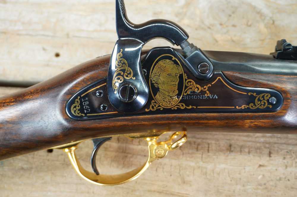 1862 Richmond Jefferson Davis 1 of 300 comm. 150th Musket like new rifle CS-img-9