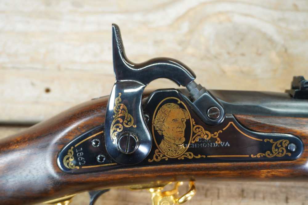 1862 Richmond Jefferson Davis 1 of 300 comm. 150th Musket like new rifle CS-img-8