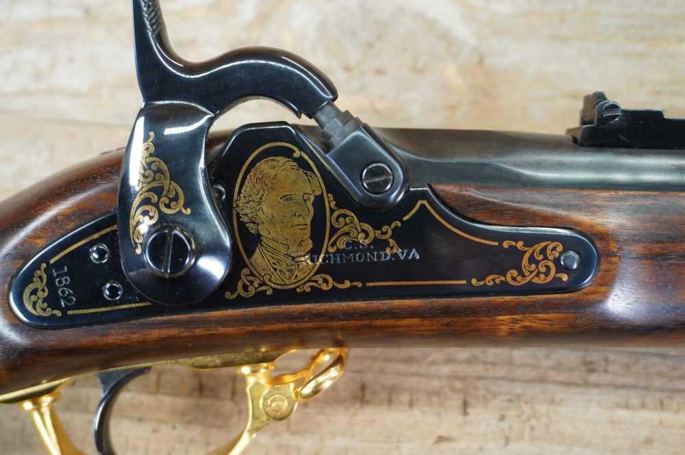 1862 Richmond Jefferson Davis 1 of 300 comm. 150th Musket like new rifle CS-img-10
