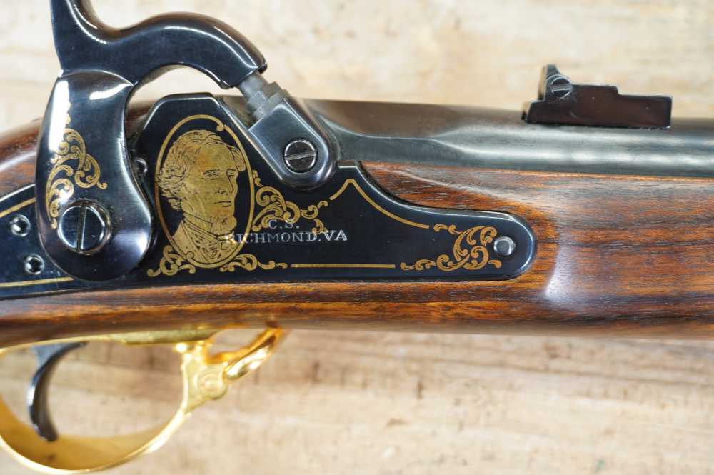 1862 Richmond Jefferson Davis 1 of 300 comm. 150th Musket like new rifle CS-img-11