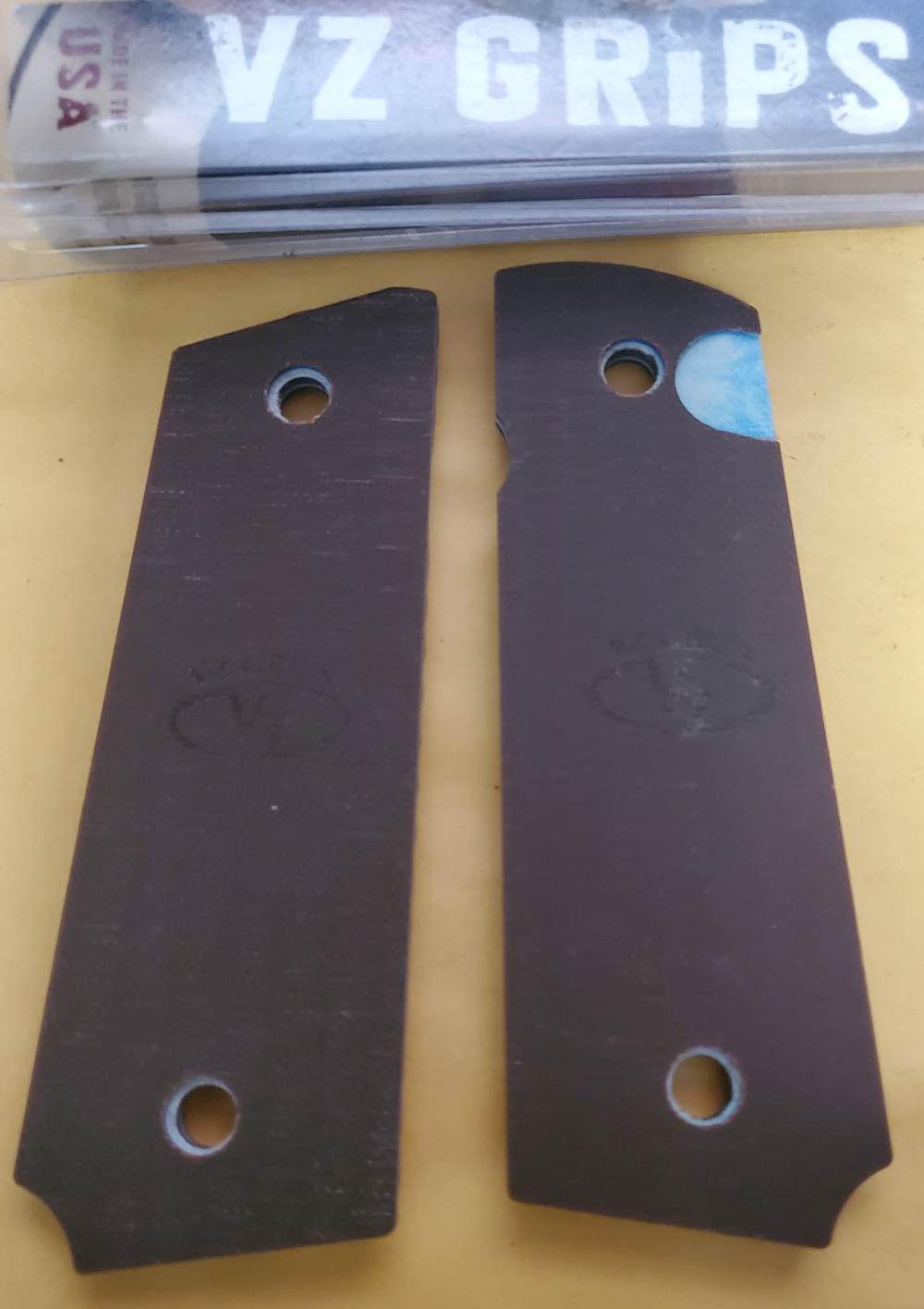 VZ Grips 1911 Red White & Blue Composite Grip Set NEW-img-1