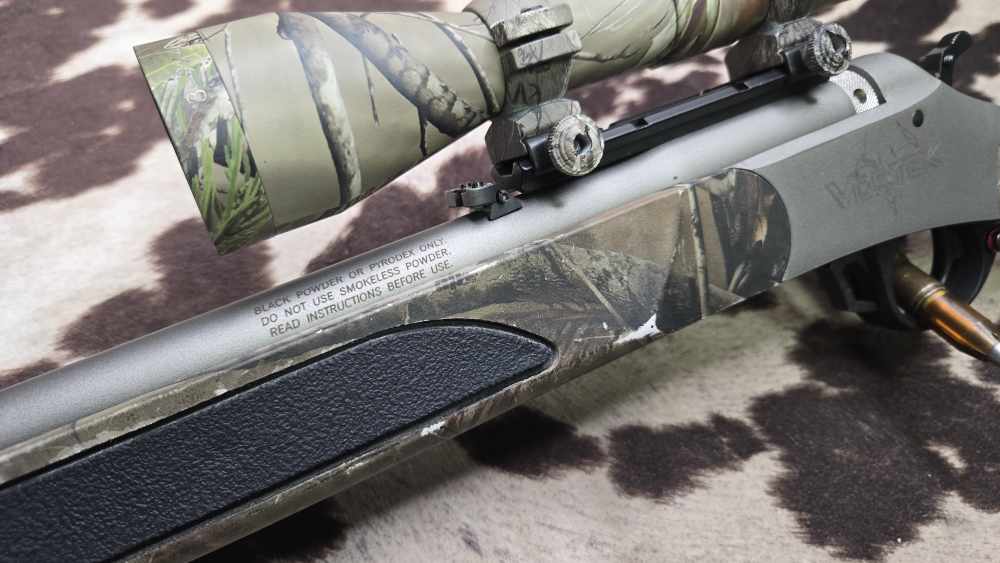 TRADITIONS VORTEK 50CAL PISTOL CAMO SBR SBM INLINE BLUNDERBUSS MAKE OFFER-img-11