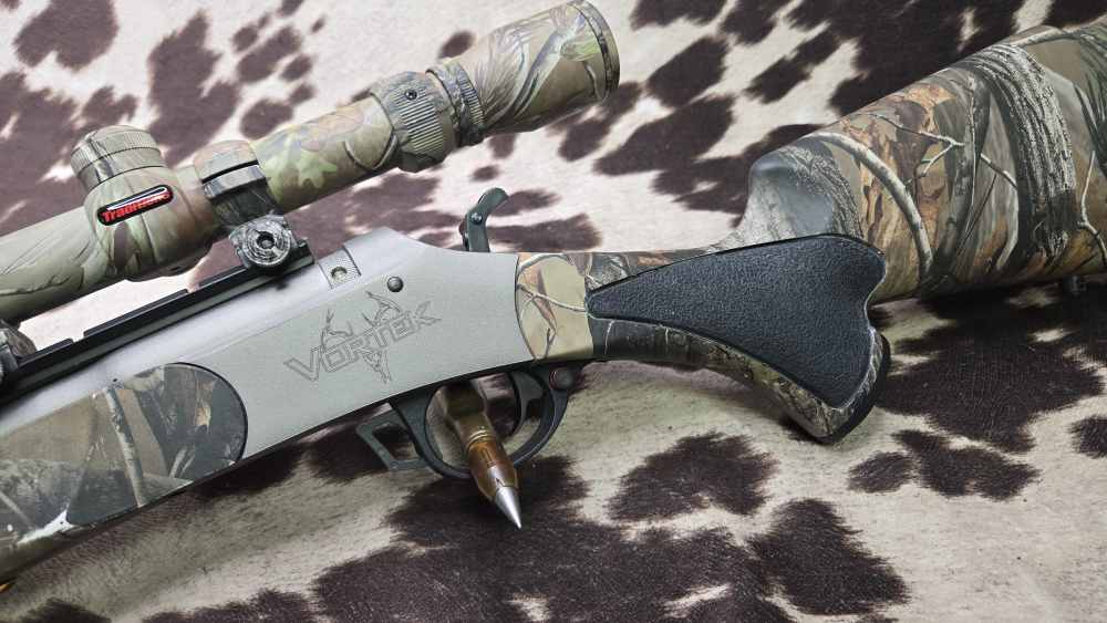 TRADITIONS VORTEK 50CAL PISTOL CAMO SBR SBM INLINE BLUNDERBUSS MAKE OFFER-img-12