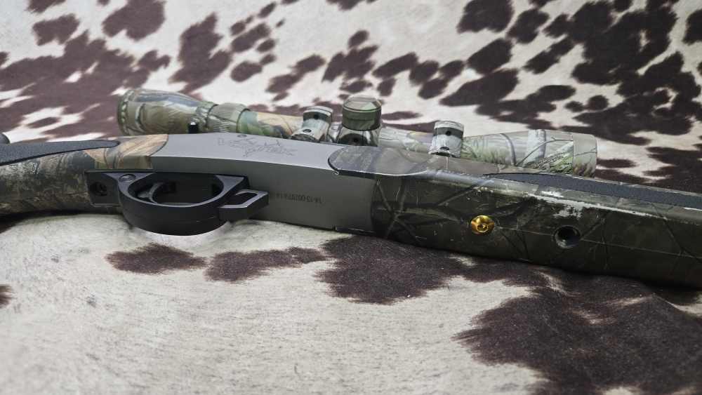 TRADITIONS VORTEK 50CAL PISTOL CAMO SBR SBM INLINE BLUNDERBUSS MAKE OFFER-img-5