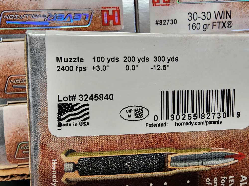 IN STOCK! 200 ROUNDS HORNADY 30-30 WIN LEVEREVOLUTION 160 GR FTX FLEX TIP-img-4
