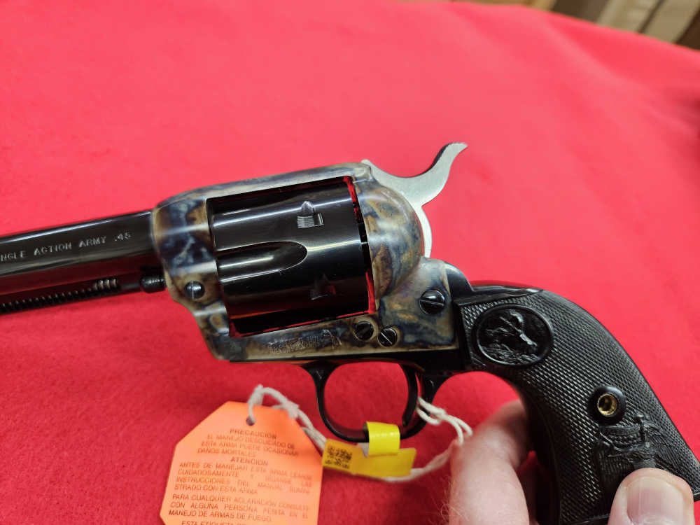 Colt Mfg P1840 Single Action Army Peacemaker 45 Colt (LC) 6 Shot 4.75" Blue-img-3