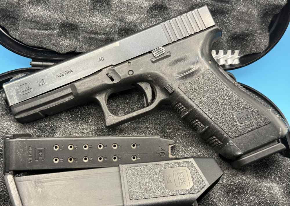 Glock 22 Gen 3 .40 S&W G22 Gen3 40S&W Police Trade In-img-0