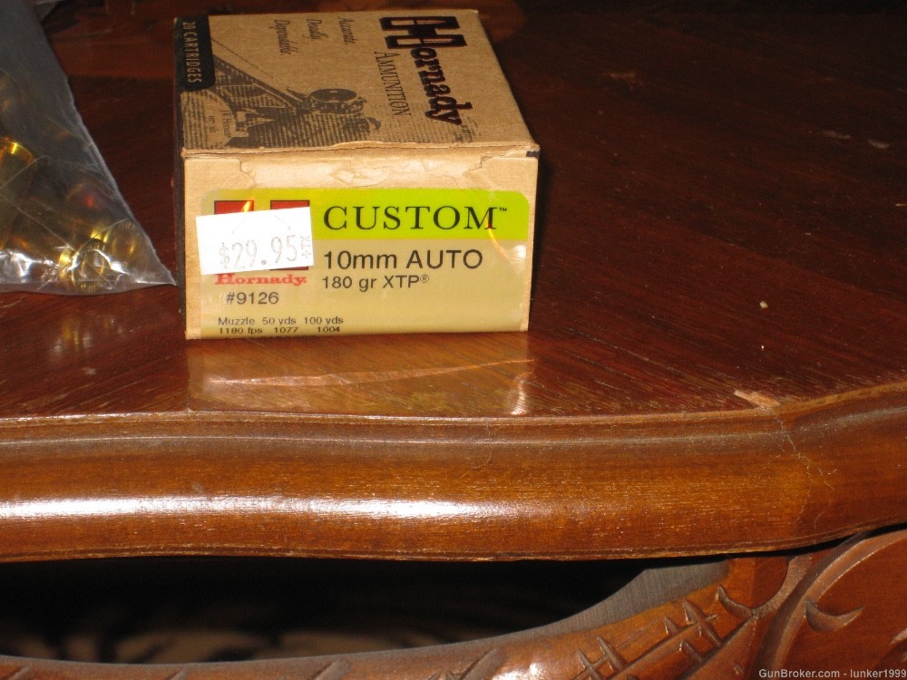 FACTORY NEW HORNADY 180 GR. XTP 80 LOOSE RDS.10mm 1 FULL 20 CT. BOX !-img-1