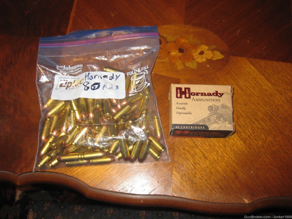 FACTORY NEW HORNADY 180 GR. XTP 80 LOOSE RDS.10mm 1 FULL 20 CT. BOX !-img-0