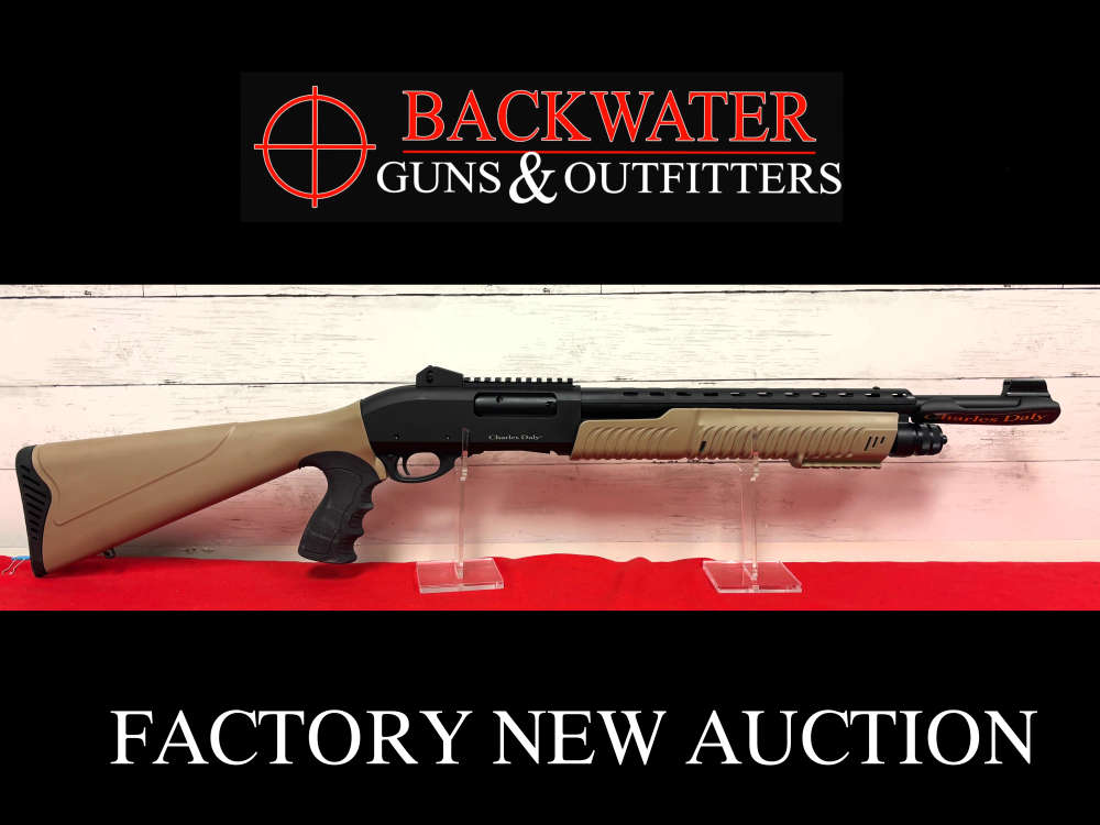 Factory New Charles Daly 301 Tactical 12 Ga Shotgun No Reserve!-img-0