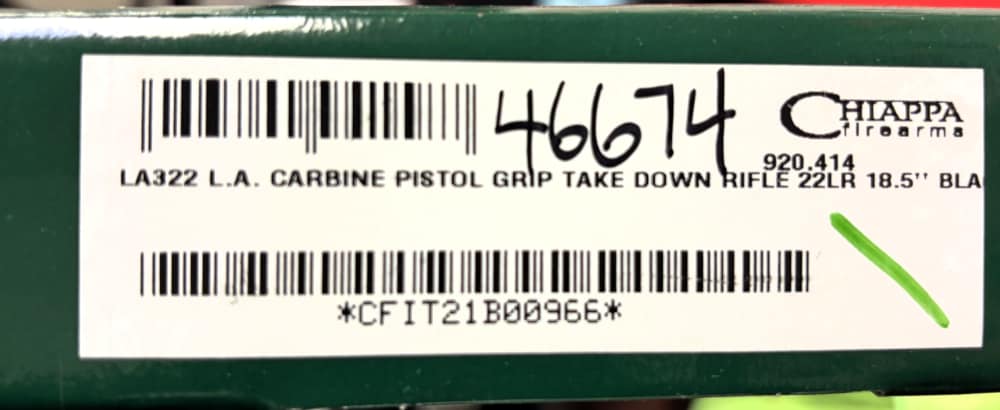 Factory New Chiappa LA322 Carbine Take Down 22LR No Reserve!-img-9