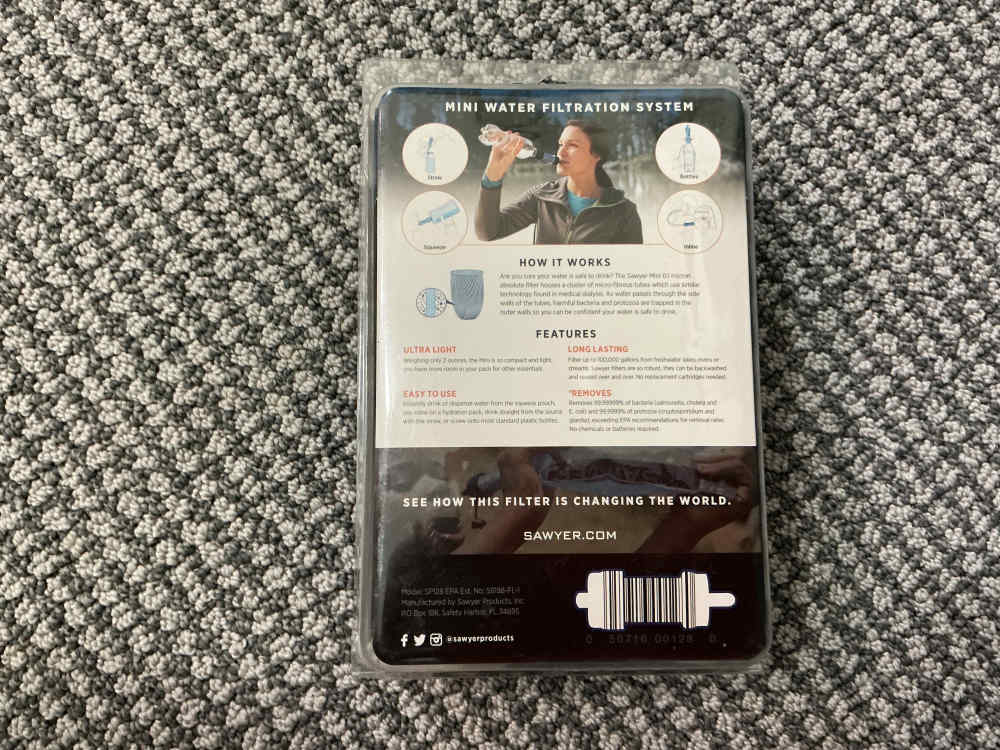 Sawyer Mini Water Filtration System-img-1