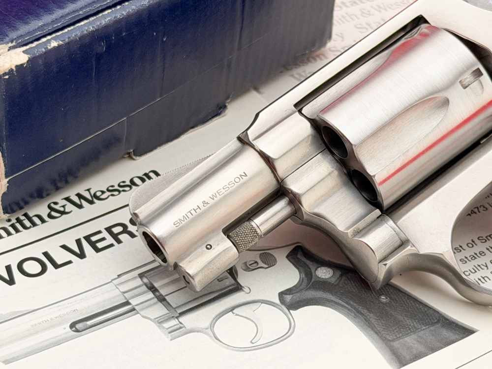 SUPER RARE 1984 Smith & Wesson Model 60 John Jovino Square Butt .38 spl-img-3