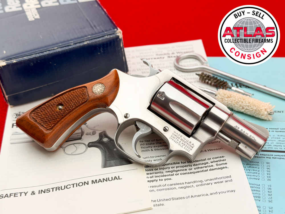 SUPER RARE 1984 Smith & Wesson Model 60 John Jovino Square Butt .38 spl-img-8