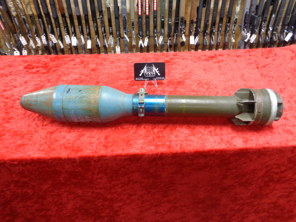 1953 US M20 M29A2 Super BAZOOKA ROCKET M-405 Practice Dummy Inert Round RPG-img-1
