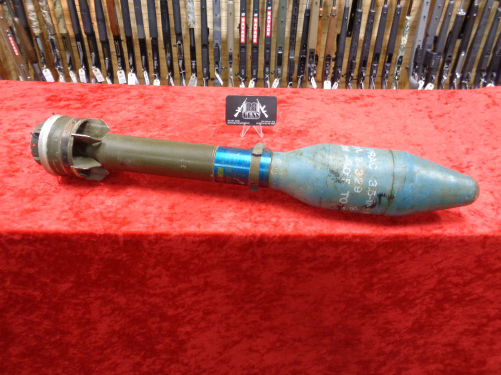 1953 US M20 M29A2 Super BAZOOKA ROCKET M-405 Practice Dummy Inert Round RPG-img-0