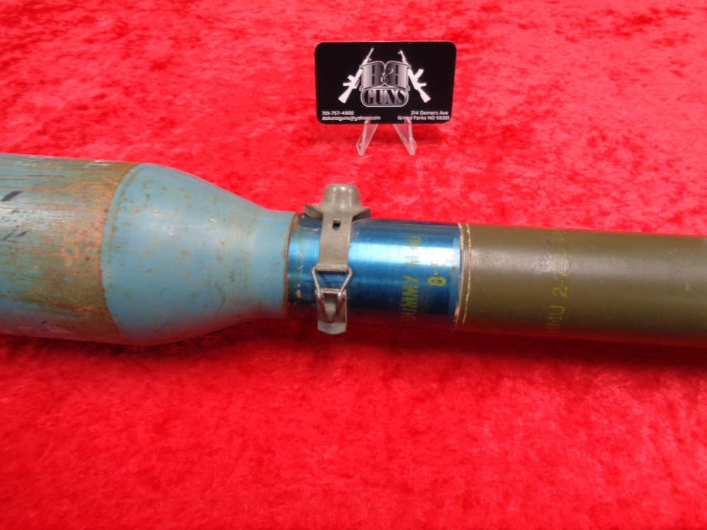 1953 US M20 M29A2 Super BAZOOKA ROCKET M-405 Practice Dummy Inert Round RPG-img-12