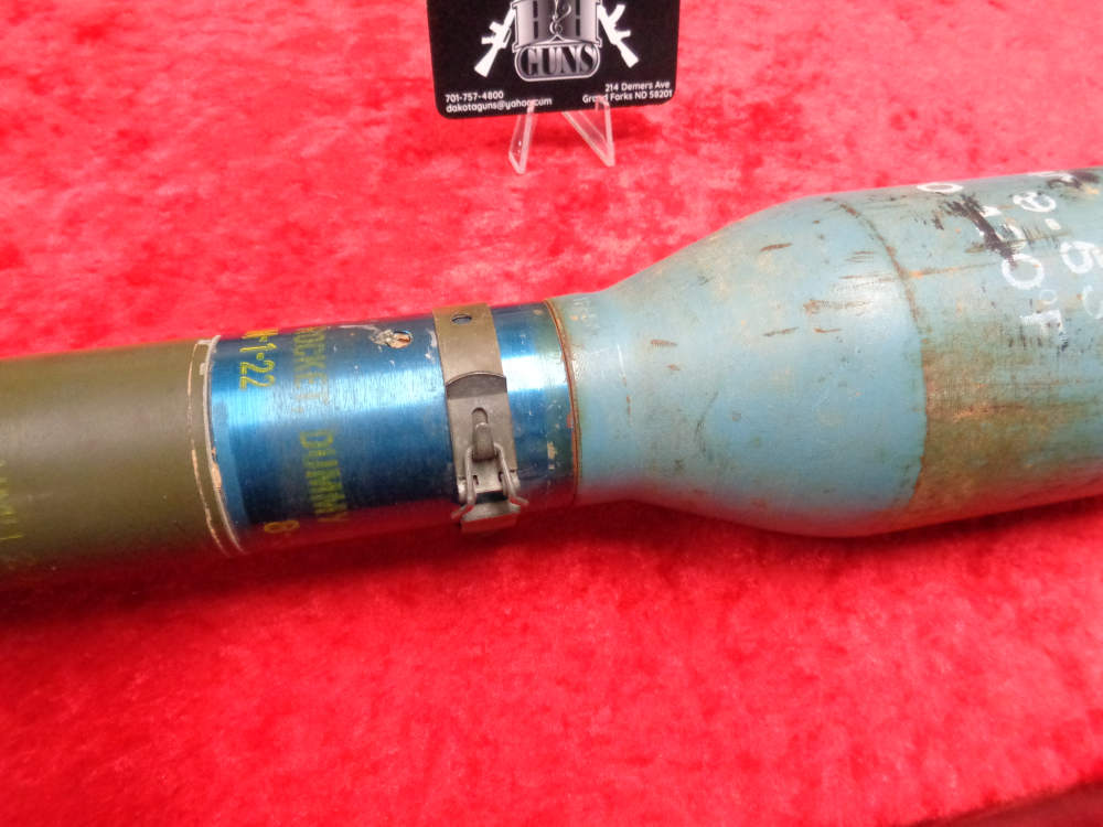 1953 US M20 M29A2 Super BAZOOKA ROCKET M-405 Practice Dummy Inert Round RPG-img-8