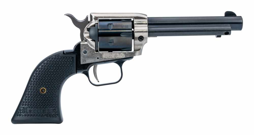 Heritage Rough Rider 22LR NICKEL POLY STAR 4.75" # 22 LR-img-0