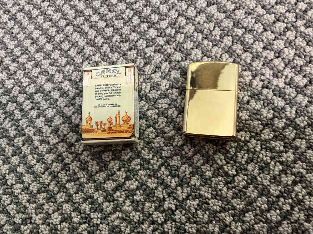 Winston and Camel Cigarette Lighters Unused-img-1